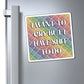 Bespattered Facade "I Want to Cry" Refrigerator Magnet