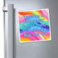 Bespattered Facade "Swearing is Unattractive" Refrigerator Magnet