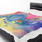 Bespattered Facade Unicorn Velveteen Plush Blanket | 3 Sizes