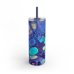 Bespattered Facade Persephone Maars Maker Skinny Matte Tumbler 20oz