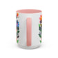 "We're All In This Together..." Rainbow Flowers Mug | Eight Colors | 11oz or 15oz