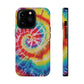Bespattered Facade Rainbow Tie Dye Impact-Resistant Case