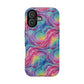 Bespattered Facade Rainbow Nebula Impact-Resistant Case