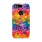 Bespattered Facade Rainbow Ink Circles Tough Case