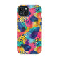 Bespattered Facade Colorful Abstract Pattern Impact-Resistant Case