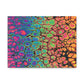 Bespattered Facade Neon Goodness Stretched Matte Canvas Art Prints | Multiple Sizes