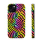 Bespattered Facade Feral Neon Tie Dye MagSafe Tough Case