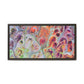 Bespattered Facade Dragon Scales Framed Canvas Art Print | 3 Frame Colors | Multiple Sizes