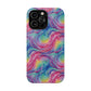 Bespattered Facade Rainbow Nebula Impact-Resistant Case