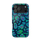 Bespattered Facade Emerald Leopard Impact-Resistant Case