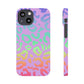 Bespattered Facade Rainbow Leopard Slim Case