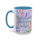 Bespattered Facade May All Your Delulu Come Trululu Pastel Floral Mug | Four Colors | 11oz or 15oz