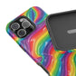 Bespattered Facade Rainbow Paint MagSafe Tough Case