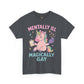 Mentally Ill, Magically Gay Unicorn Shirt – Funny Pastel Pride Tee