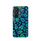Bespattered Facade Emerald Leopard Impact-Resistant Case