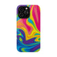 Bespattered Facade Vibrant Flow Impact-Resistant Case