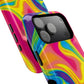 Bespattered Facade Vibrant Flow Impact-Resistant Case