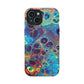 Bespattered Facade Intergalactic Rainbow Impact-Resistant Case