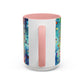 Bespattered Facade Tuesdays Can Go Fuck Themselves Colorful Rainbow Mugs | Eight Colors | 11oz or 15oz