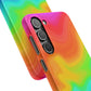 Bespattered Facade Rainbow Heat Map Snap Case