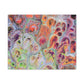 Bespattered Facade Dragon Scales Stretched Matte Canvas Art Prints | Multiple Sizes