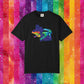 Bespattered Facade Rainbow Ally Gator Colorful LGBTQ+ Pride Premium Unisex Comfort Colors Garment Dyed 100% Cotton T-Shirt
