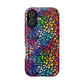 Bespattered Facade Rainbow Paint Splatter Leopard Impact-Resistant Case
