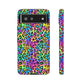 Bespattered Facade Candy Coated Neon Leopard Tough Case