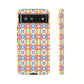 Bespattered Facade Geometric Rainbow Mosaic Tough Case