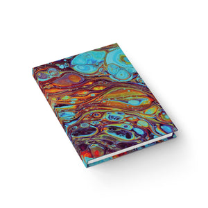 Bespattered Facade Vortex Notebook - Unlined (Blank) Pages