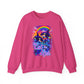 Bespattered Facade Whimsical "Eat the Rich" Orcas Unisex Heavy Blend™ Crewneck Sweatshirt