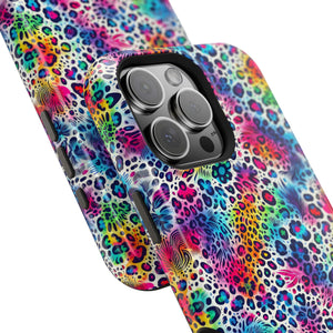 Bespattered Facade Bright Animal Print MagSafe Tough Case