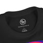 Bespattered Facade Rainbow Eat the Rich Colorful Retro Orcas Youth Short Sleeve Tee