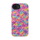 Bespattered Facade Rainbow Graffiti Hearts Impact-Resistant Case