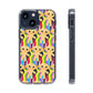 Bespattered Facade 90s Flashback Rainbow Trolls Clear Case