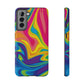 Bespattered Facade Vibrant Flow Impact-Resistant Case