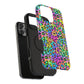 Bespattered Facade Candy Coated Neon Leopard Impact-Resistant Case