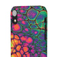 Bespattered Facade Neon Butterfly Snap Case