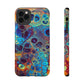 Bespattered Facade Intergalactic Rainbow Impact-Resistant Case