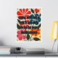 Bespattered Facade "Come With Me and You'll See..." Colorful Flowers Giclée Archival Matte Paper Prints