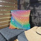 Bespattered Facade Rainbow Skies UV-Resistant Outdoor Pillows | 4 Sizes