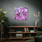 Bespattered Facade Fluid Art Abstract Painting Stretched Matte Canvas Art Prints | Multiple Sizes