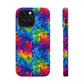 Bespattered Facade Rainbow Pixels MagSafe Tough Case