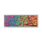 Bespattered Facade Neon Goodness Framed Canvas Art Print | 3 Frame Colors | Multiple Sizes