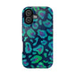 Bespattered Facade Emerald Leopard Impact-Resistant Case