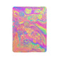 Bespattered Facade Rainbow Sherbet Fleece Sherpa Blanket | 2 Colors & Sizes