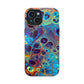 Bespattered Facade Intergalactic Rainbow Impact-Resistant Case