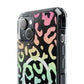 Bespattered Facade Pastel Rainbow Leopard MagSafe Clear Impact Case