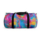 Bespattered Facade Rainbow Flow Duffel Bag | 2 Sizes