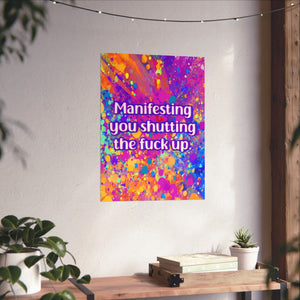 Bespattered Facade "Manifestation Works" Giclée Archival Matte Paper Prints